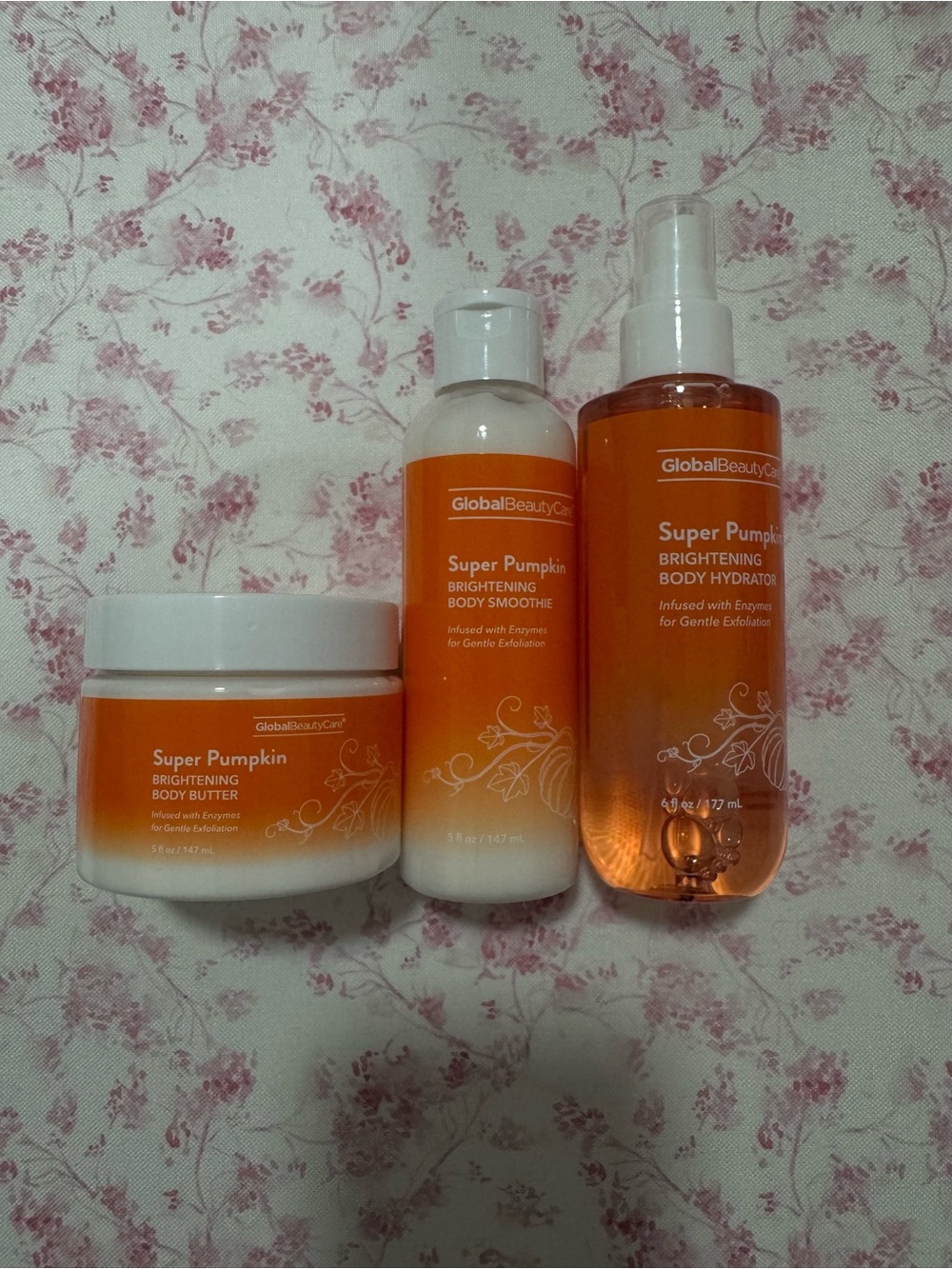 Super Pumpkin Brightening Body Set